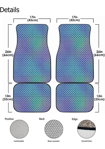 Alfombrillas De Suelo Resistentes Para Coches, Camiones...