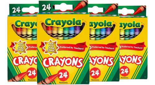 Crayones Crayola X24u Pack X4