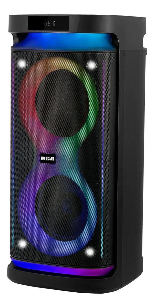 Parlante Portatil Rca Joy28 8.000w Color Negro