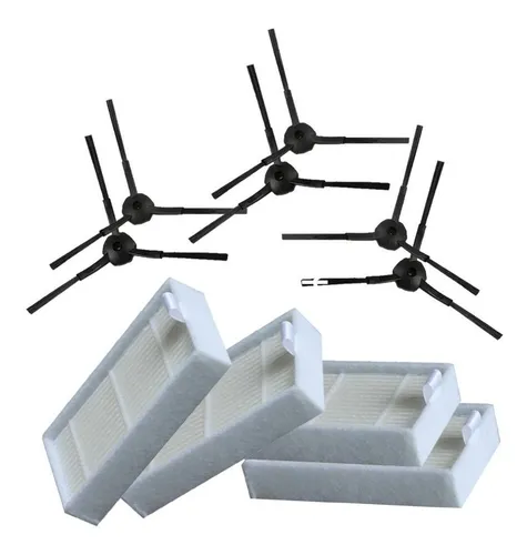 comprar 6 Escobillas + 3 Filtros Repuestos Aspiradora Smart Tek Ava