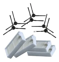 Comprar 6 Escobillas + 3 Filtros Repuestos Aspiradora Smart Tek Ava