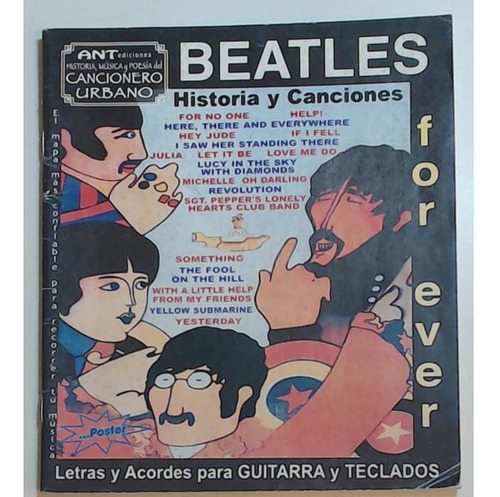 Cancionero Urbano Ant Ediciones Beatles For Ever 