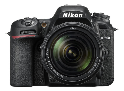 Cámara Nikon D7500 Kit Lente 18-140mm Nueva