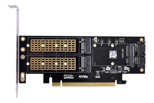 Pci Express Pci-e 3.0 And Dual Sata A Ngff Nvme Msata M-key
