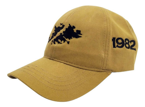 Imagen 3 de 5 de Gorra Islas Malvinas Tacticas Bordadas Militares Beige Color