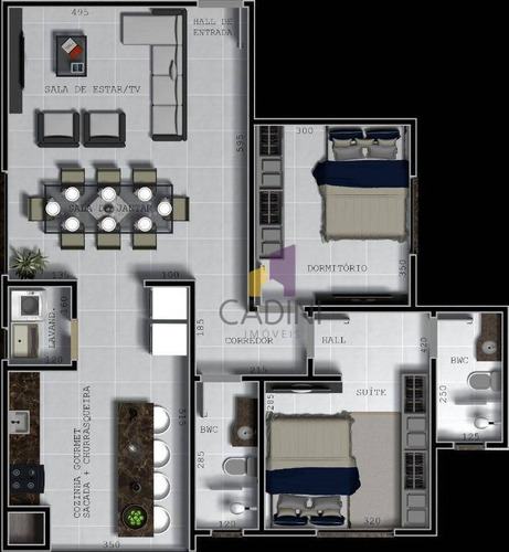 Imagem 6 de 7 de Apartamento À Venda - Cancelli - Cascavel/pr - Ap0542