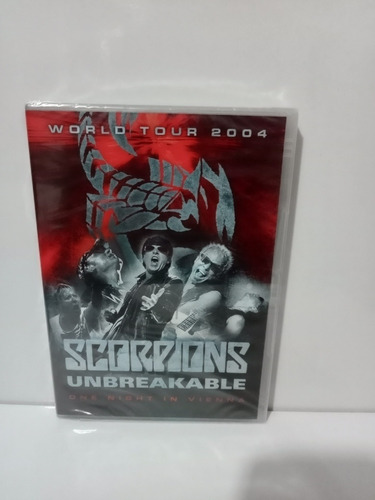 Dvd Scorpions Unbreakable One Night In Vienna Lacrado 