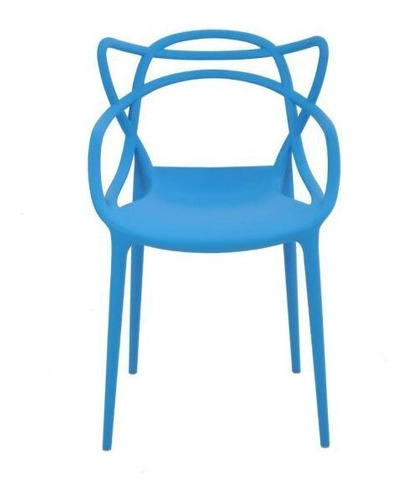 Cadeira Polipropileno Allegra Rivatti Azul Hj
