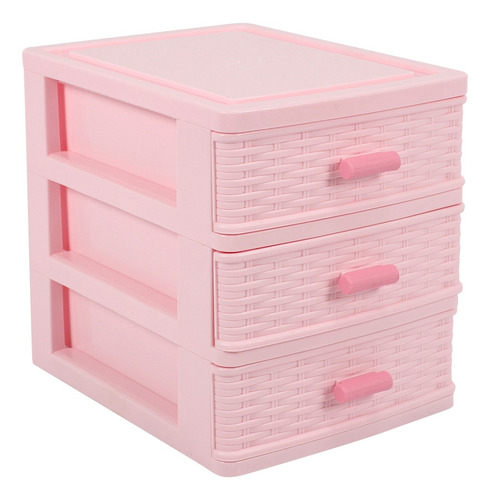 Caja De Almacenamiento De Joyas De 3 Compartimentos Con Dise