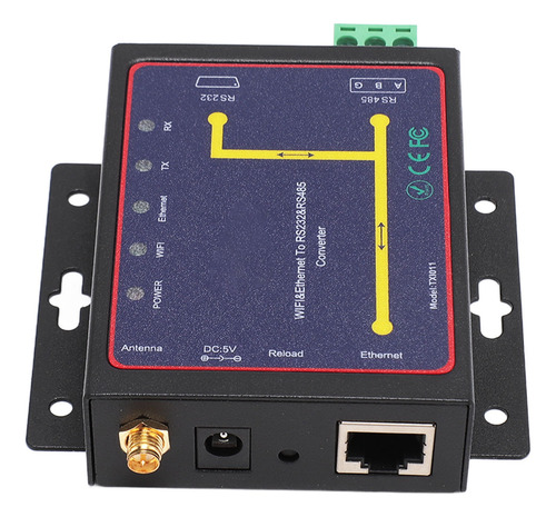 Convertidor Wifi A Rs232, Dispositivo Serie, Servidor Rj45 E