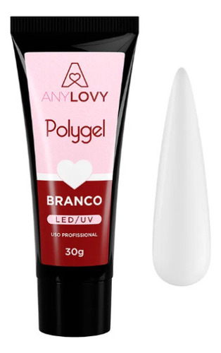 Polygel Branco 30g - Anylovy