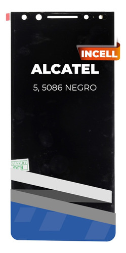 Lcd Para Alcatel 5 , 5086 Negro