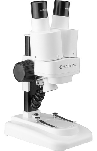 Barska Ay 20x, Microscopio Binocular Estéreo 50x Con Ilumi.