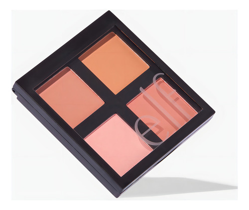 Elfowder Blush Paleta 4 Rubores Diferentes Bronzer