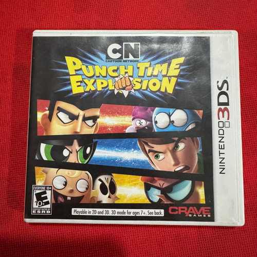 Cartoon Network Punch Time Explosion Nintendo 3ds Original 