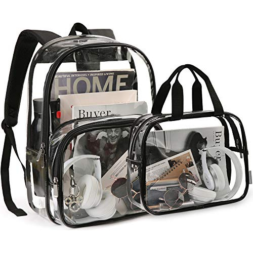 Mamámás Heavy Duty Clear Backpack Durable Comfort Ver Zyjye