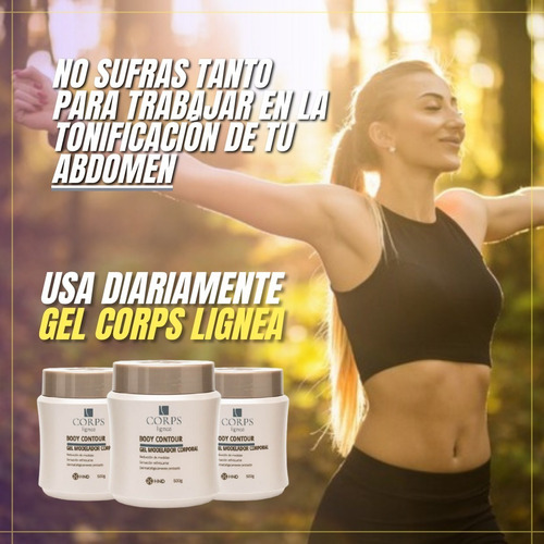 Imagen 5 de 8 de Gel Quema Grasa Corporal Abdominal