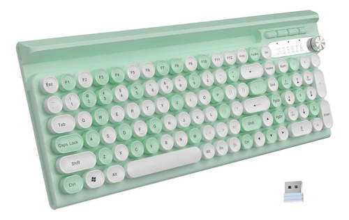 Teclado Inalámbrico Soporte Teléfono  Diseño Lindo D...