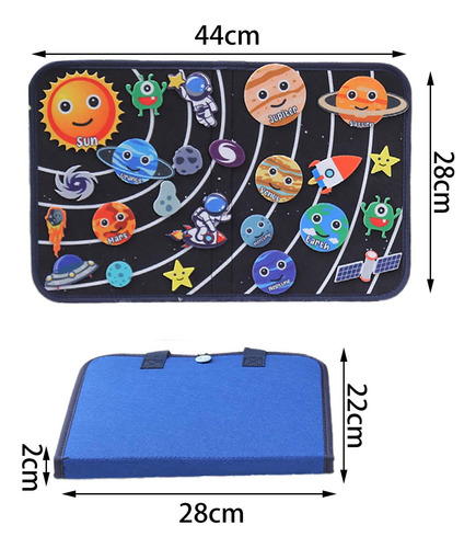 Juego De Tablero De Historia De Fieltro, Juguete, Cielo