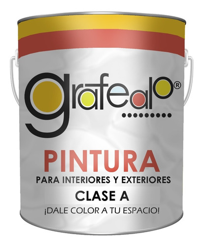 Pintura De Caucho  Clase A - Grafealo (blanco/colores)