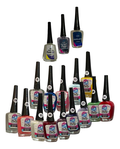 Kit 24 Esmaltes Tradicionales - mL a $312