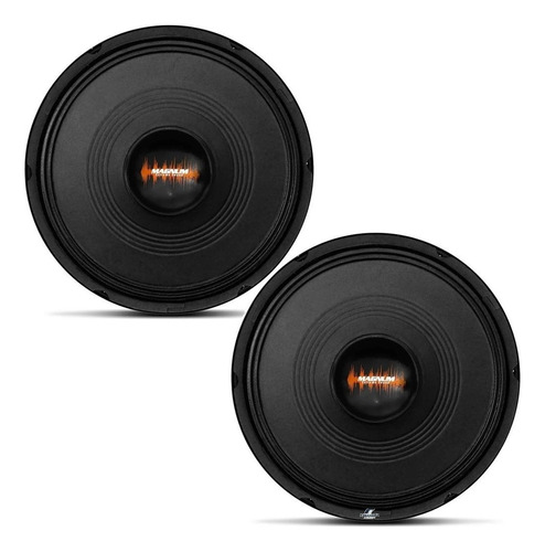 02 Auto Falantes 130w Rms Woofer Magnum 10 Polegadas Se-040