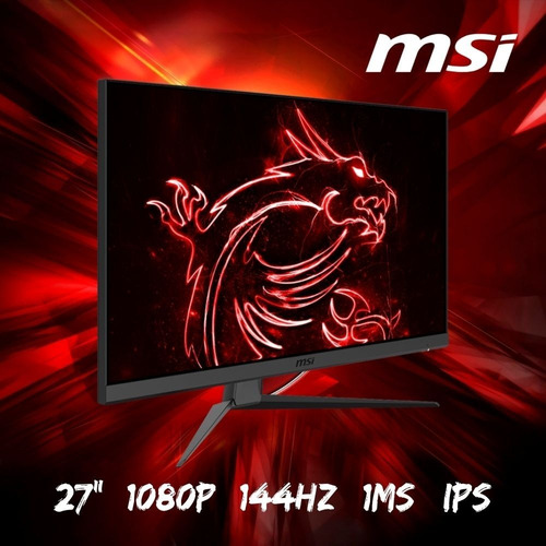 Msi Gaming Monitor 27  144hz 1ms Optix G272 - Inteldeals