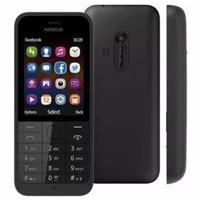 Celular Nokia 230 Quad Chip Câmera 1.3mp 4 Chips Preto