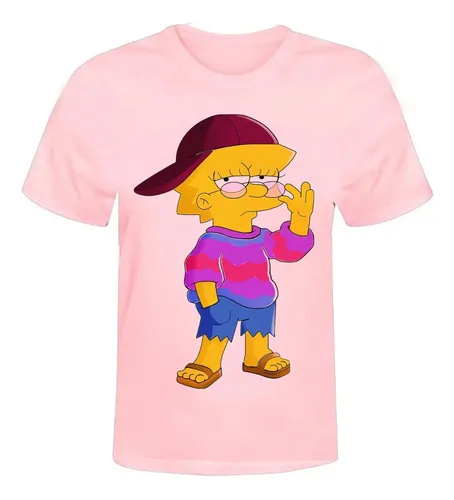 Camisetas Femininas Dos Simpsons