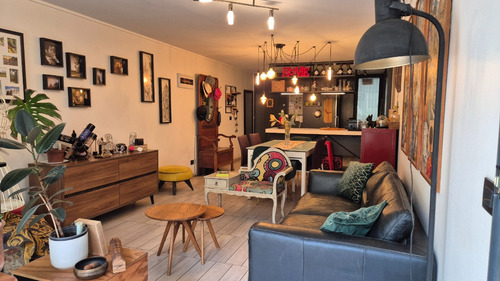 Depto 2d+2b Piso 1 -con Patio- A Pasos De Plaza Ñuñoa