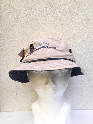 Sombrero Pesca Bucket Hat Con Bolsillos Unisex