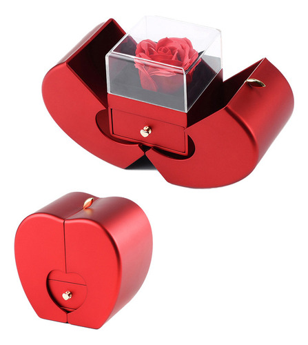 Caja De Regalo Rosa Para Amantes De La Joyería