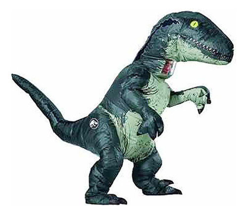 Nuevo Disfraz Inflable De Velociraptor Special Dinosaur