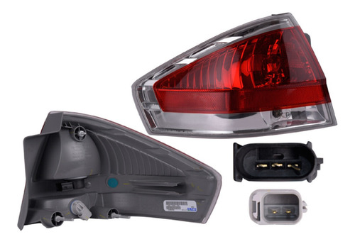 1/calavera Der O Izq Depo Focus Ford 2009-2010