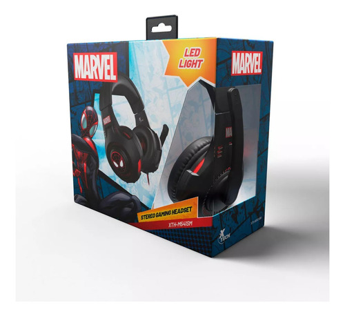 Audífonos Cableados Edición Spider-man Xtech Con Micrófono