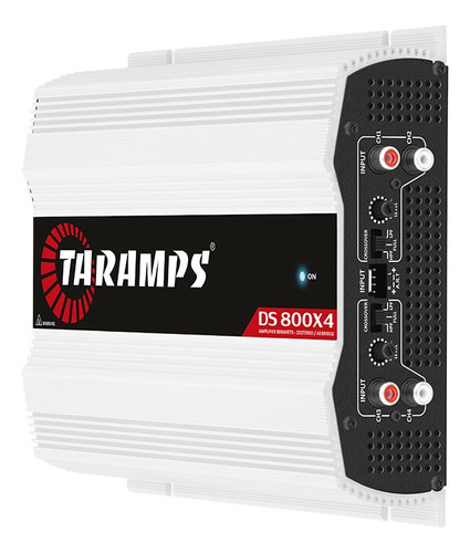 Planta Taramps 4 Canales Ds800x4 800 Rms 2 Ohm