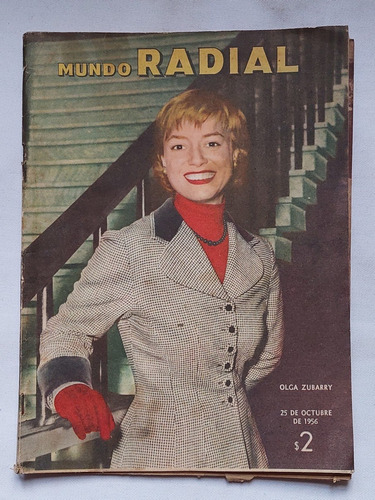 Mundo Radial / 1956 / Nº 387 / Olga Zubarry