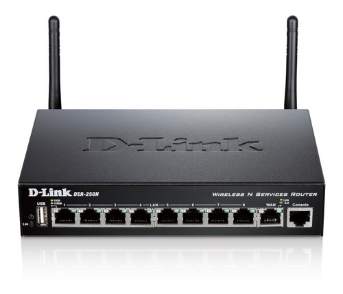 Router D-Link DSR-250N negro 100V/240V