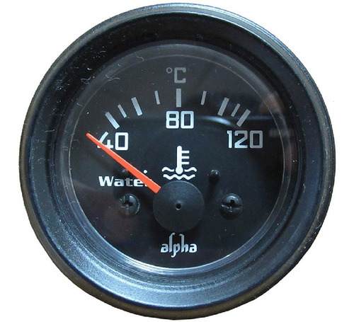 Reloj De Temperatura De Agua Eléctrico 24v 52mm