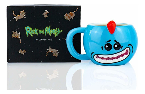Rick And Morty Mr. Meeseeks Molded Mug Collectible Kitche