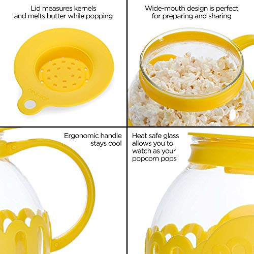 Ecolution Patented Micro-pop Palomitero Para Microondas Con