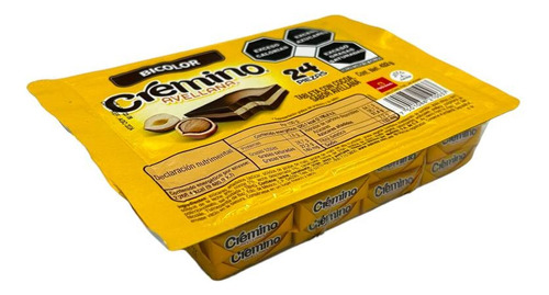 Chocolate Cremino Bicolor 72 Pz Nutresa