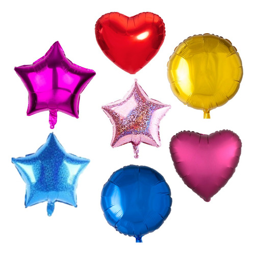 Globos Foil Promo Cuatro