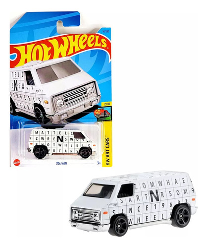 Auto Hot Wheels Coleccion Camioneta 70s Van 16/250 - Mattel