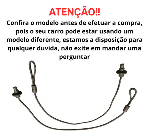 Par Cordão Corda Tampão Bagagito Hb20 Hatch 2012 A 2021