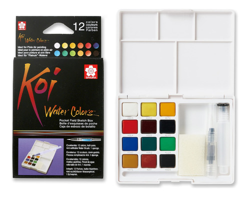 Kit De Acuarelas Sakura Koi Colores Vibrantes Para Tus Cre