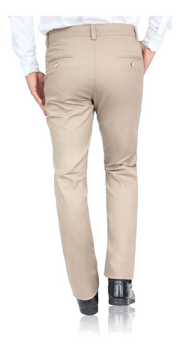 Pantalones De Vestir Rectos De Algodón Para Hombre