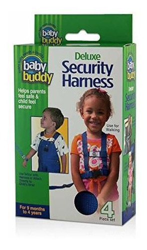 Arnés De Seguridad De Lujo De Baby Buddy Paquete De 1 Marino