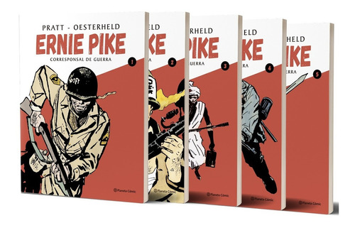 Pack Ernie Pike, de H.G.Oesterheld. Editorial Comics Argentica en español