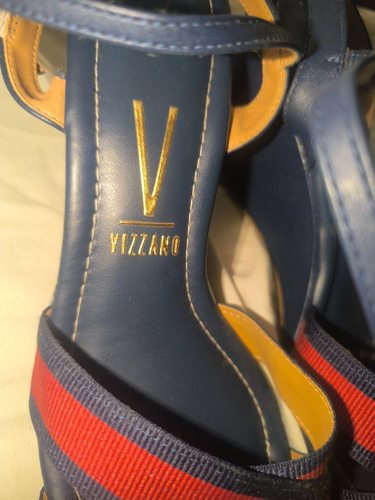 Zapato Vizzano Azul Y Rojo 39